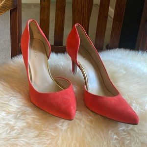 Merona suede pumps